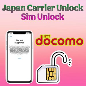 japan ntt docomo carrier unlock iphone