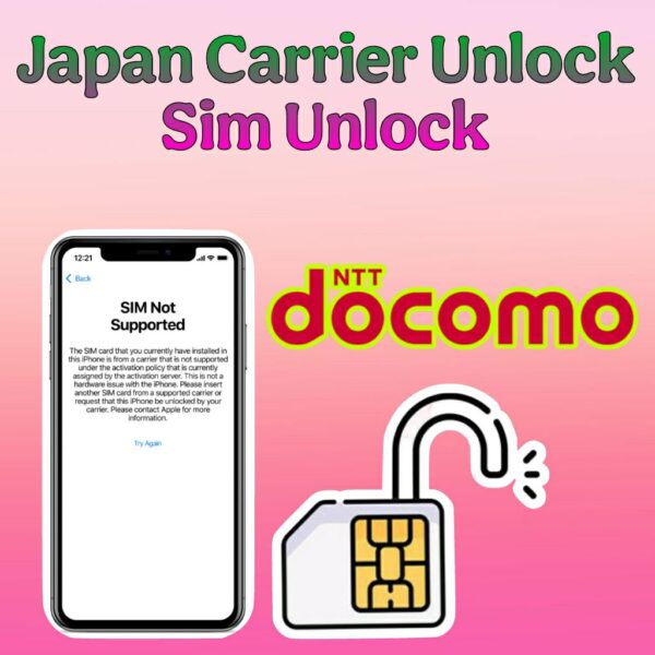 japan ntt docomo carrier unlock iphone