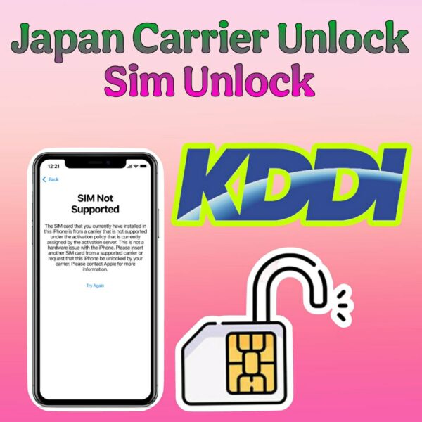 japan kddi au carrier unlock iphone