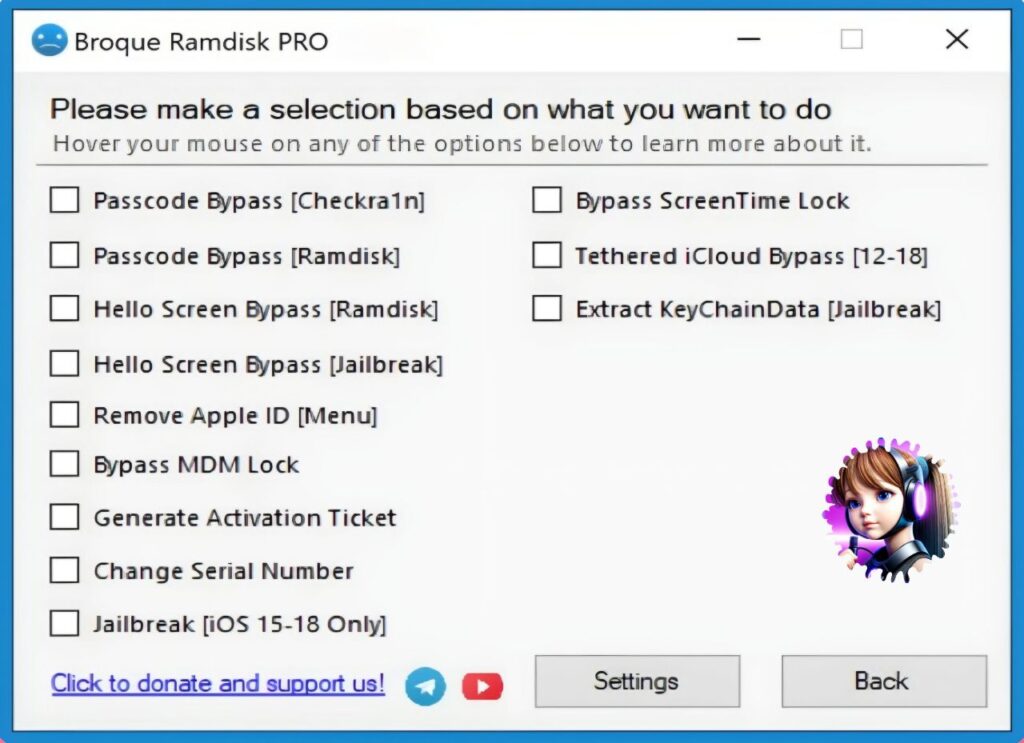 broque ramdisk free icloud bypass