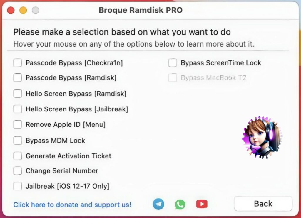 broque ramdisk free icloud bypass